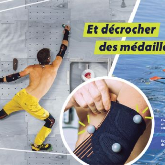 Extrait de la fresque « Sport & science, l’union fait la force »